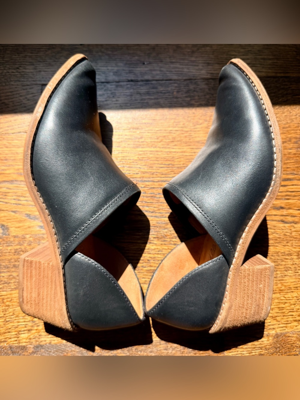 Madewell The Brady Lowcut Bootie – Size 7, True Black - Picture 6 of 6